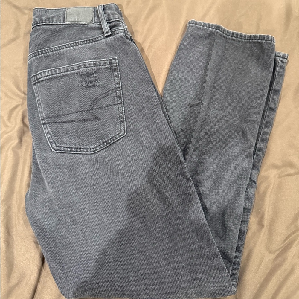 American Eagle Outfitters Women's Dark Gray Jeans